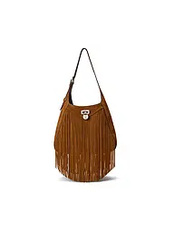 LAUREN RALPH LAUREN | Borsa in pelle - Hobo Bag TANNER Large | Marrone