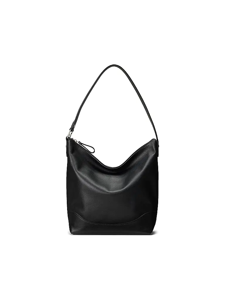LAUREN RALPH LAUREN | Borsa in pelle - Hobo Bag TASHA Large | Nero