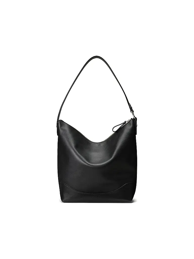 LAUREN RALPH LAUREN | Borsa in pelle - Hobo Bag TASHA Large | Nero
