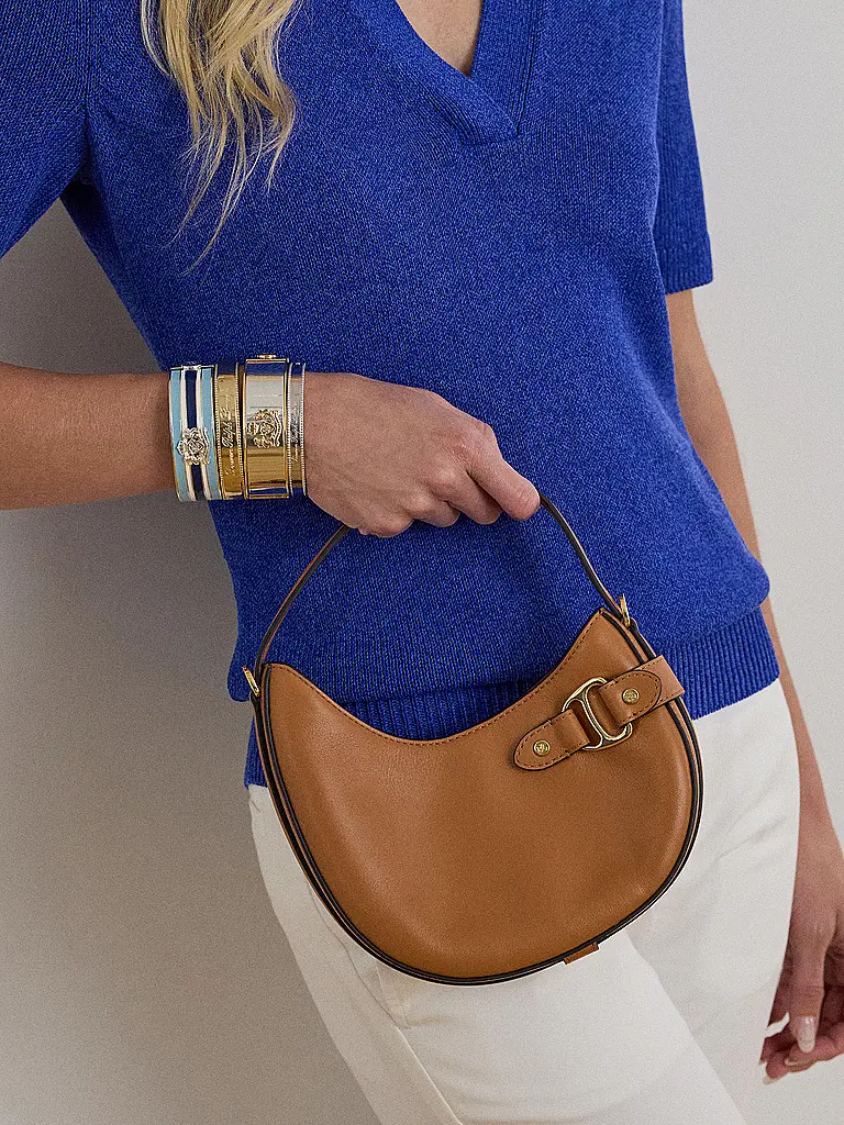 LAUREN RALPH LAUREN | Borsa in pelle - Mini Bag TASHA Small | Cammello