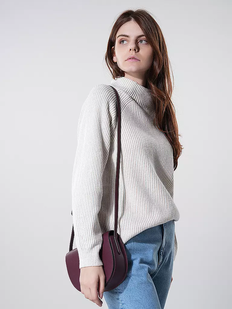 LAUREN RALPH LAUREN | Borsa in pelle - Mini Bag WITLEY Medium | Rosso scuro