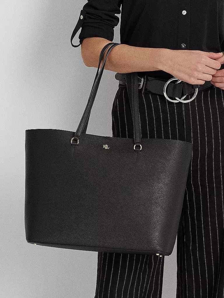 LAUREN RALPH LAUREN | Borsa in pelle - Shopper KARLY TOTE Large | 