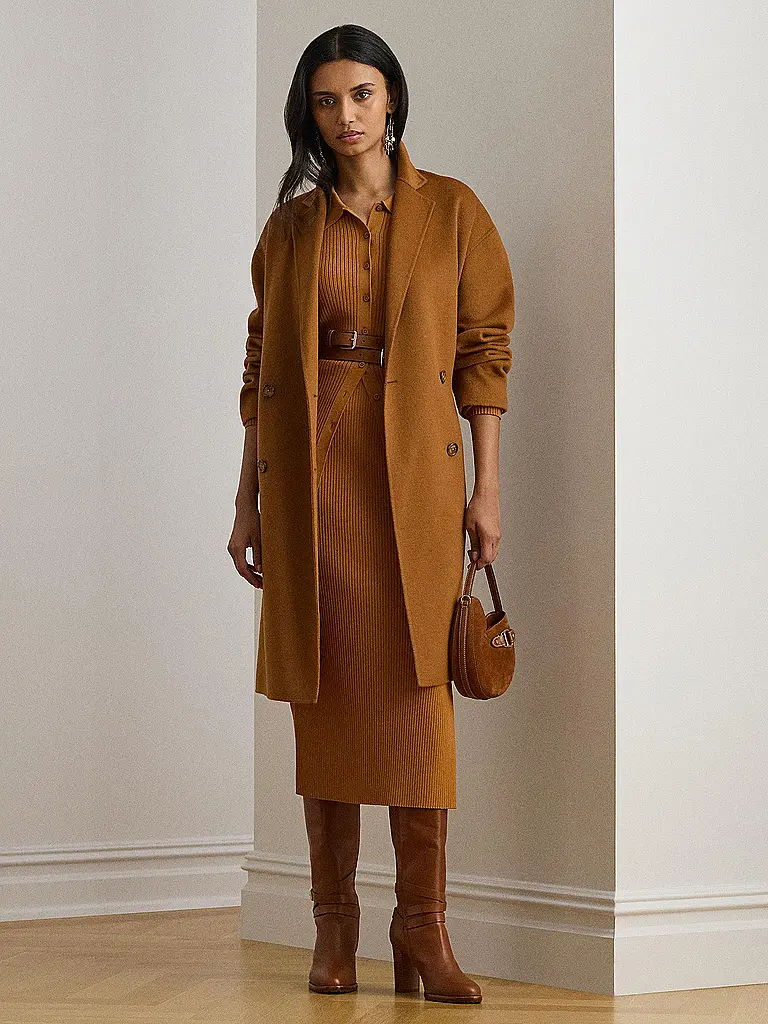 LAUREN RALPH LAUREN | Cappotto di lana DAWLEY | Cammello