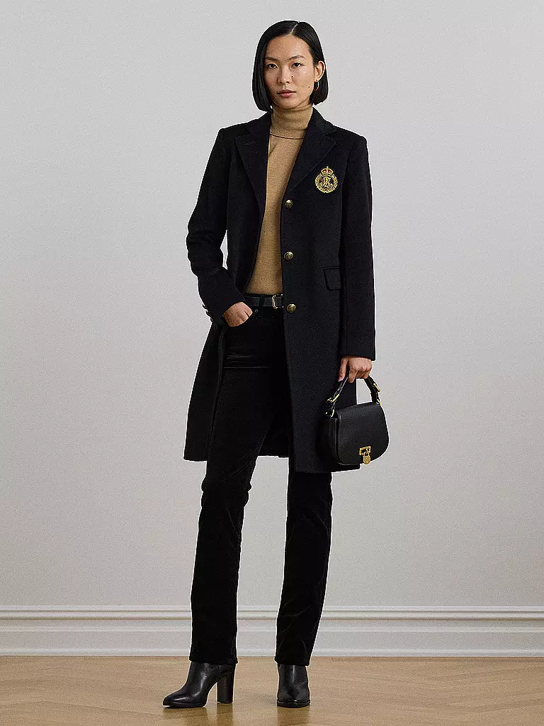 LAUREN RALPH LAUREN | Cappotto di lana | Nero