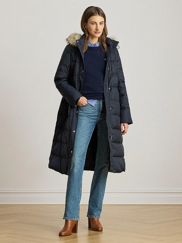 LAUREN RALPH LAUREN | Daunensteppjacke | Blu scuro