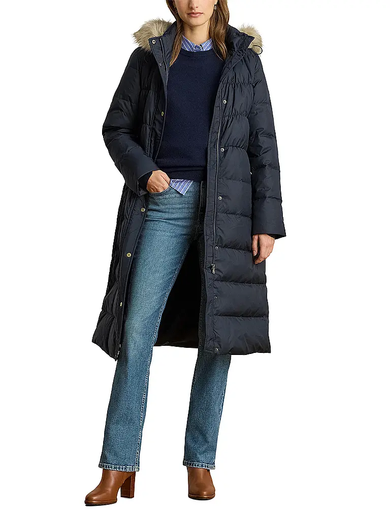 LAUREN RALPH LAUREN | Daunensteppjacke | Blu scuro
