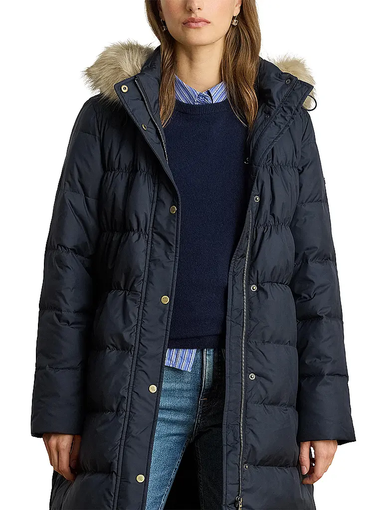 LAUREN RALPH LAUREN | Daunensteppjacke | Blu scuro