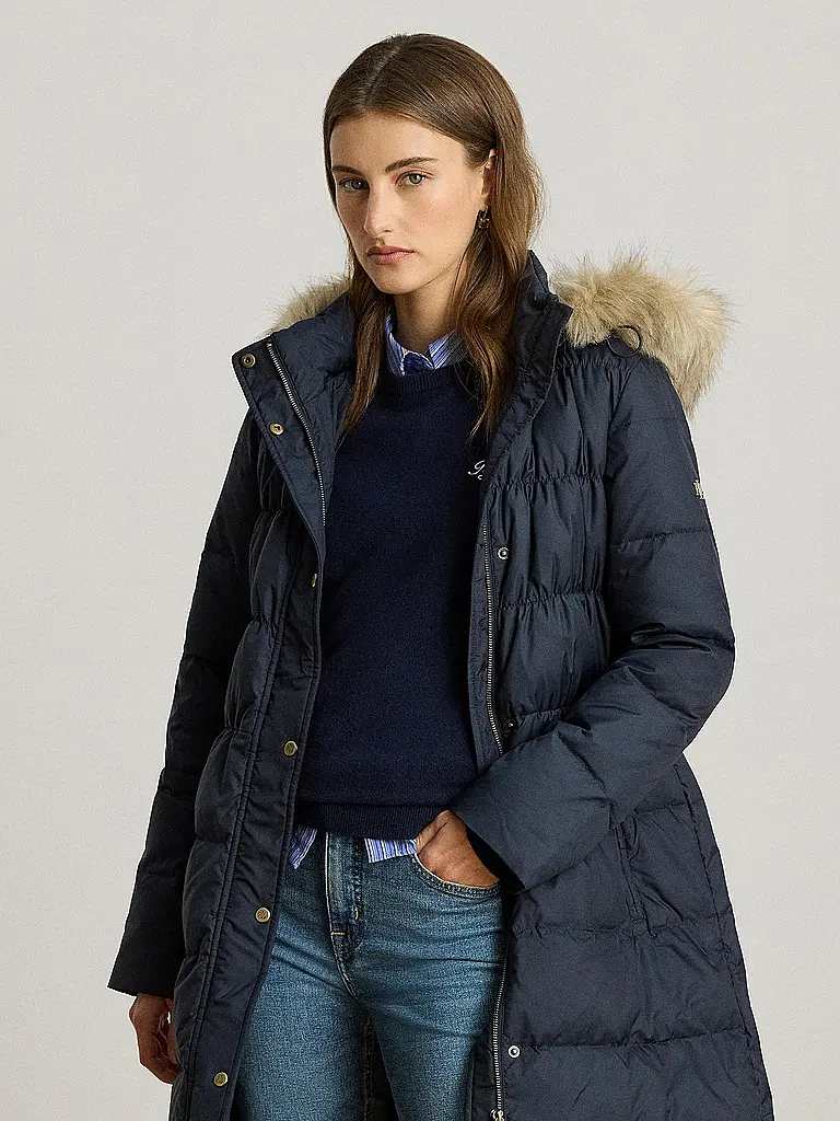 LAUREN RALPH LAUREN | Daunensteppjacke | Blu scuro
