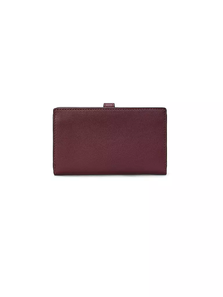LAUREN RALPH LAUREN | Geldbörse Medium | Rosso scuro