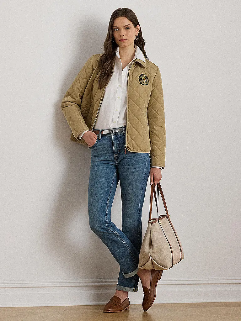 LAUREN RALPH LAUREN | Giacca trapuntata leggera | Beige