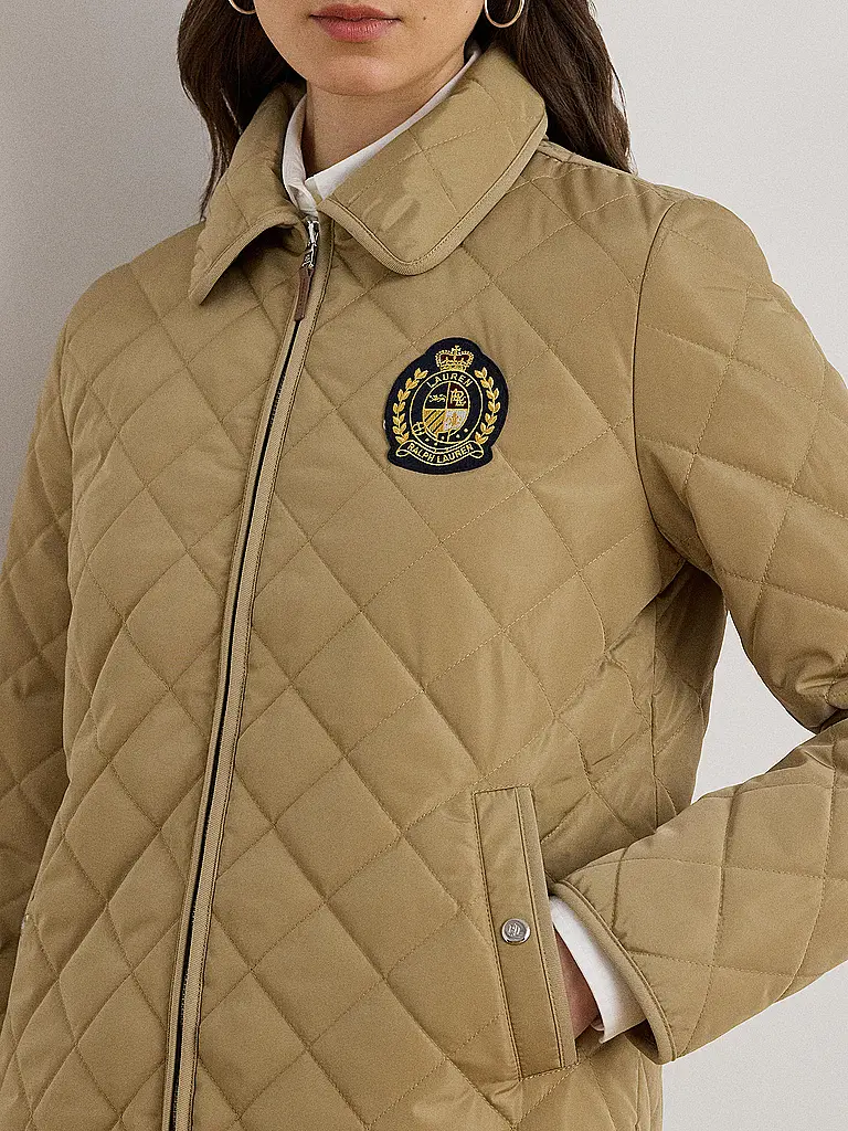 LAUREN RALPH LAUREN | Giacca trapuntata leggera | Beige