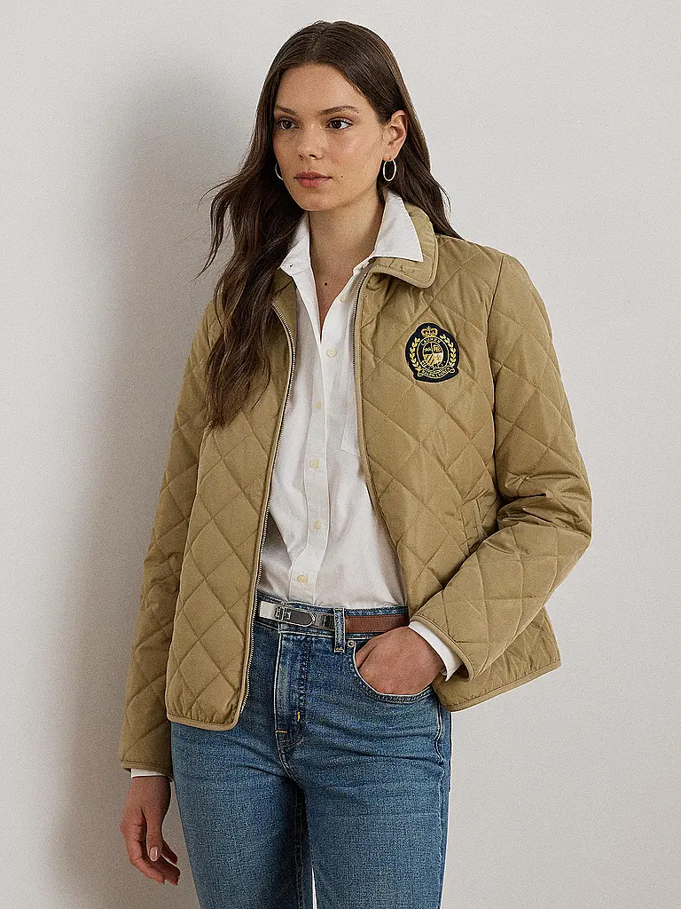 LAUREN RALPH LAUREN | Giacca trapuntata leggera | Beige