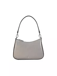 LAUREN RALPH LAUREN | Ledertasche - Henkeltasche DANNI 26 Medium | Argento