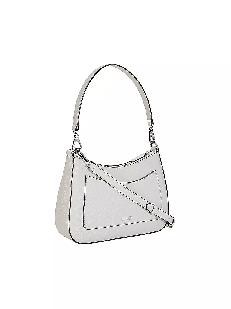 LAUREN RALPH LAUREN | Ledertasche - Henkeltasche DANNI 26 Medium | Bianco