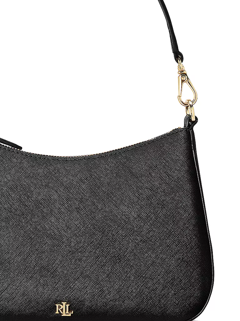 LAUREN RALPH LAUREN | Ledertasche - Henkeltasche DANNI 26 Medium | Nero