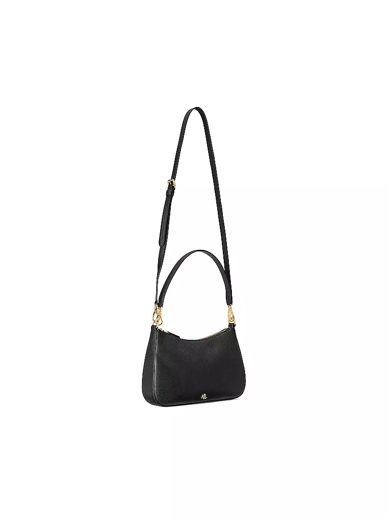 LAUREN RALPH LAUREN | Ledertasche - Henkeltasche DANNI 26 Medium | Nero
