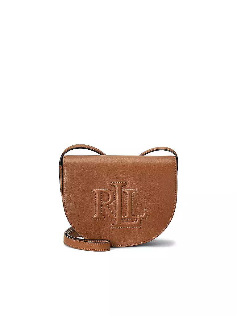 LAUREN RALPH LAUREN | Ledertasche - Mini Bag WITLEY Medium | Marrone