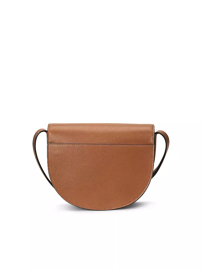 LAUREN RALPH LAUREN | Ledertasche - Mini Bag WITLEY Medium | Marrone