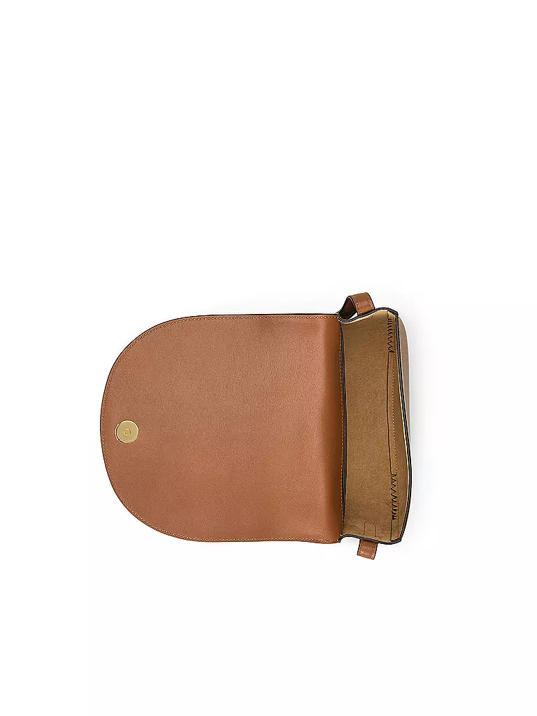 LAUREN RALPH LAUREN | Ledertasche - Mini Bag WITLEY Medium | Marrone