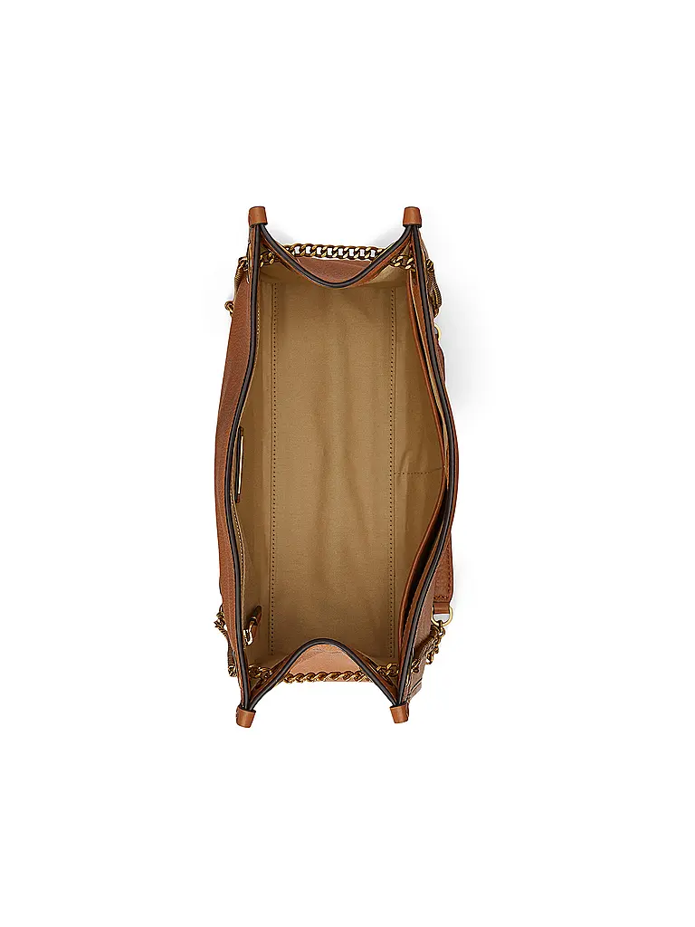 LAUREN RALPH LAUREN | Ledertasche - Shopper BRADLY Medium | Cammello