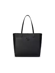 LAUREN RALPH LAUREN | Ledertasche - Shopper Large  | Nero