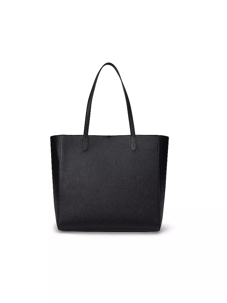 LAUREN RALPH LAUREN | Ledertasche - Shopper Large  | Nero