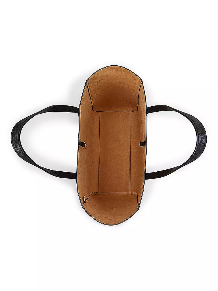 LAUREN RALPH LAUREN | Ledertasche - Shopper Large  | Nero
