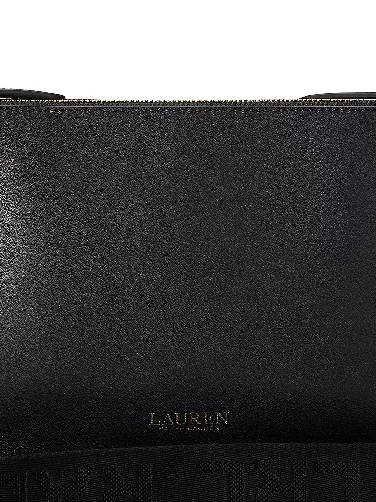 LAUREN RALPH LAUREN | Ledertasche - Umhängetasche LANDYN Medium | Nero