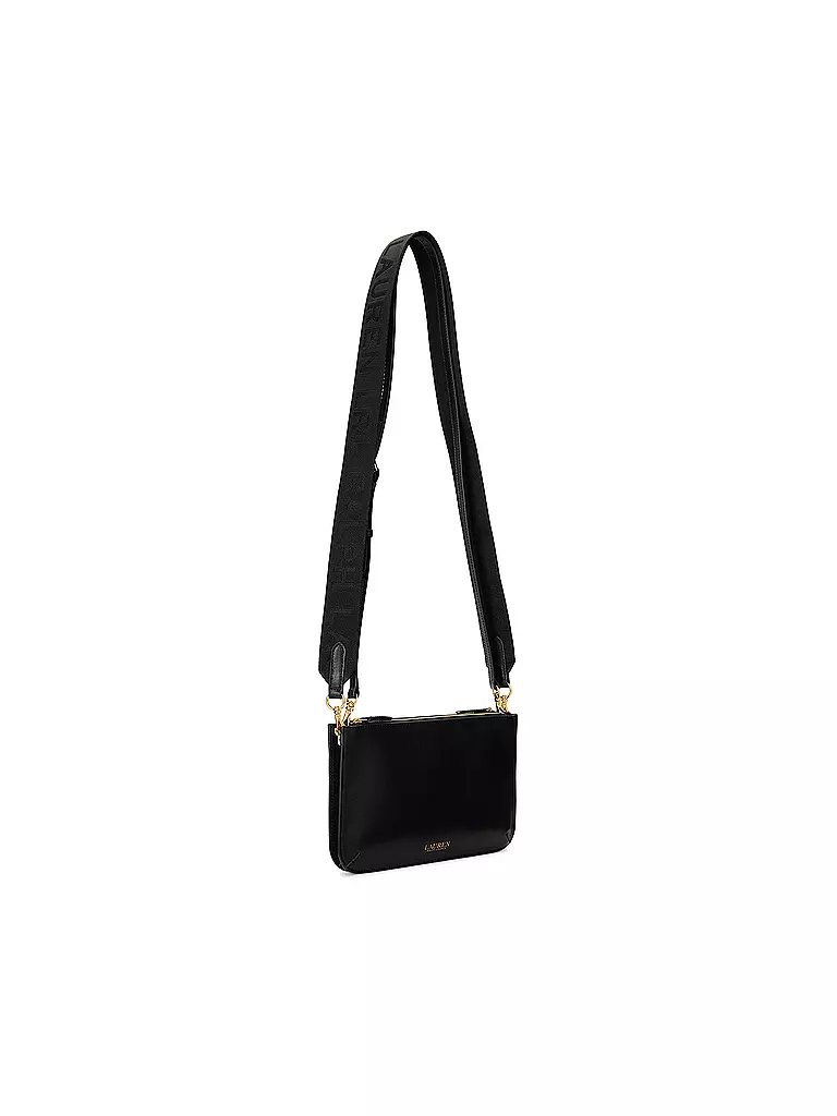 LAUREN RALPH LAUREN | Ledertasche - Umhängetasche LANDYN Medium | Nero