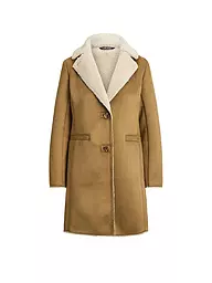 LAUREN RALPH LAUREN | Mantel in Felloptik | Cammello