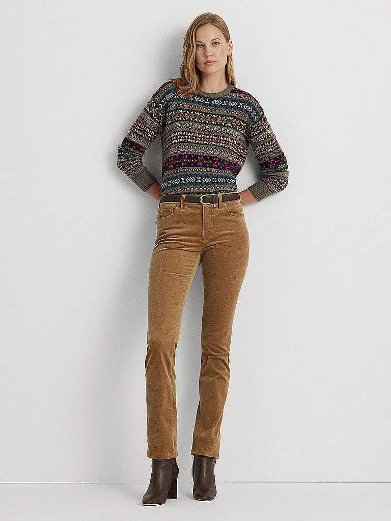 LAUREN RALPH LAUREN | Pantaloni business | Cammello