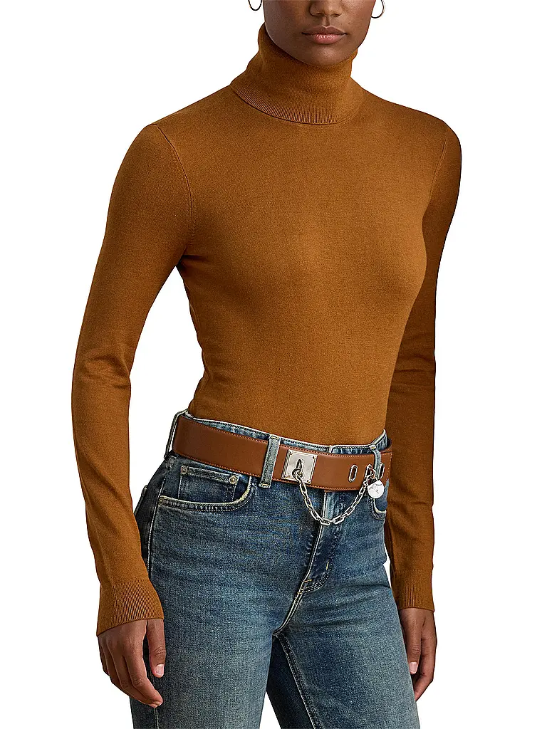 LAUREN RALPH LAUREN | Rollkragenpullover ZOE | Cammello