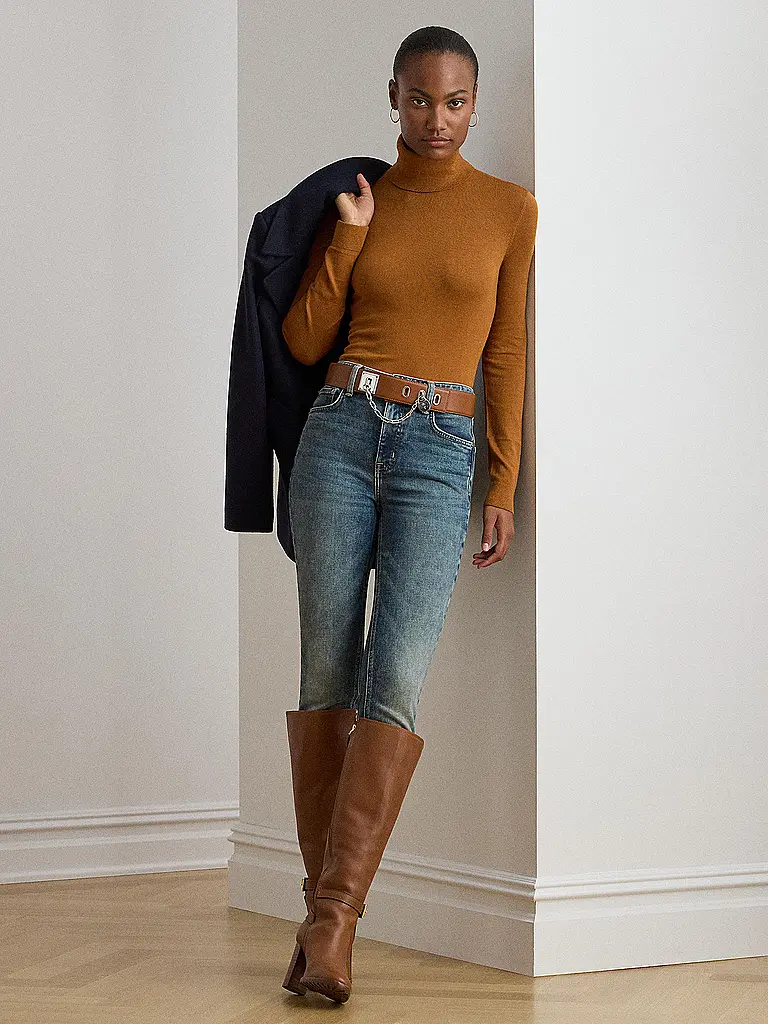 LAUREN RALPH LAUREN | Rollkragenpullover ZOE | Cammello