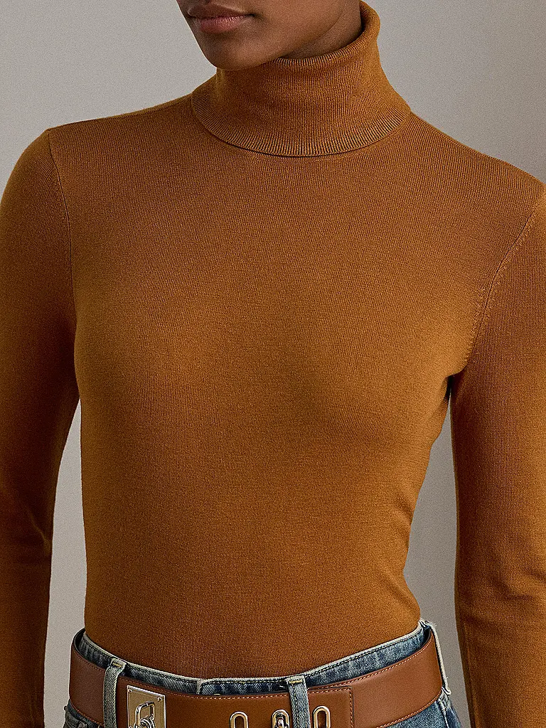 LAUREN RALPH LAUREN | Rollkragenpullover ZOE | Cammello