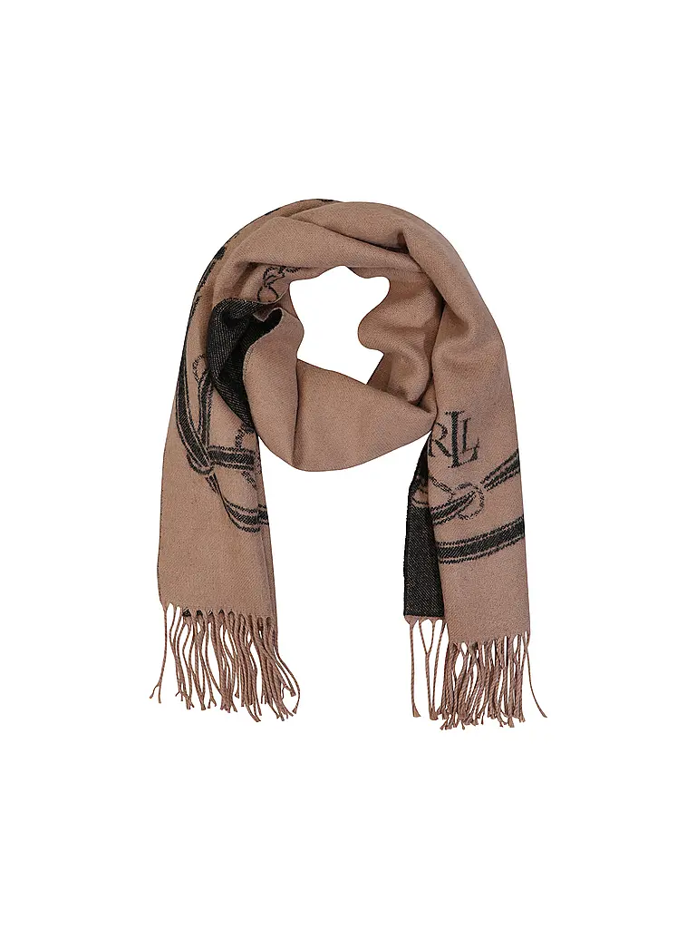 LAUREN RALPH LAUREN | Set 2 pezzi berretto e sciarpa | Cammello