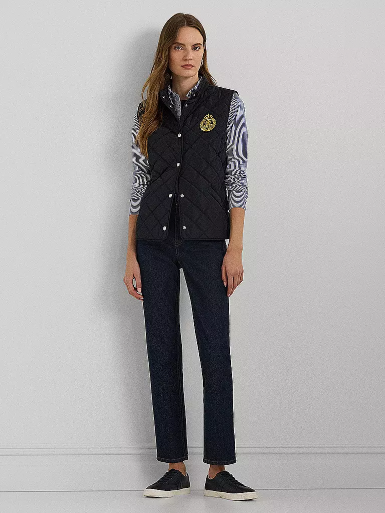 LAUREN RALPH LAUREN | Steppgilet | Blu scuro