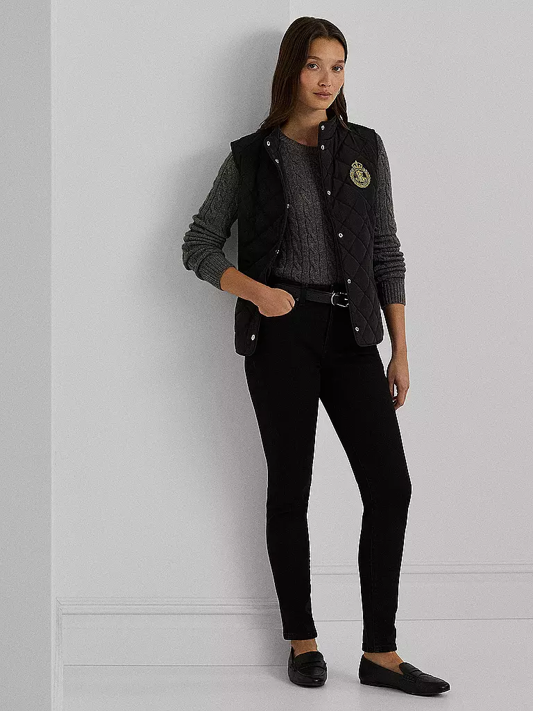 LAUREN RALPH LAUREN | Steppgilet | Nero