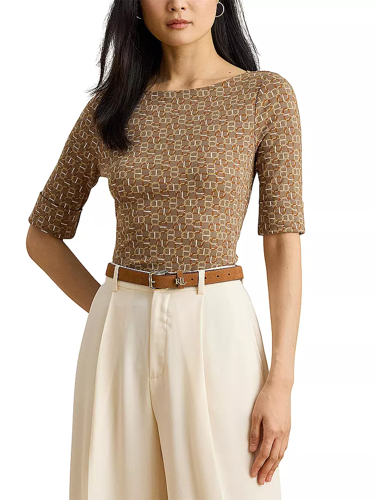 LAUREN RALPH LAUREN | T-shirt JUDY | Cammello