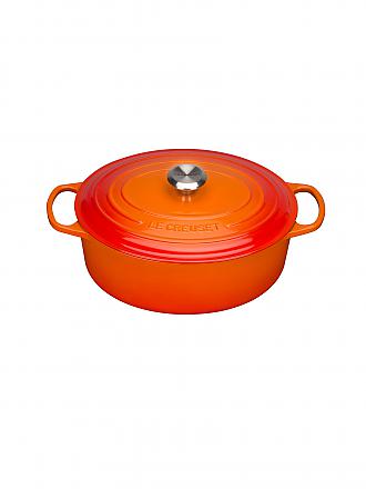 LE CREUSET | Bräter ovale SIGNATURE 31cm 6,3l Rosso Forno