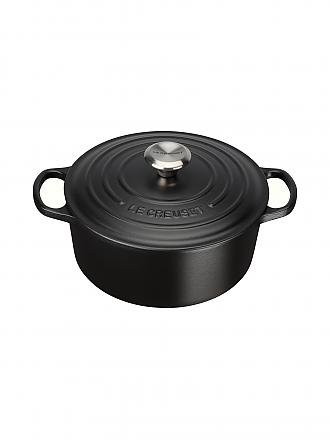 LE CREUSET | Cocotte rotonda "Signature" 24cm/4,2l (Nero)