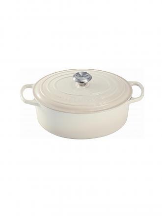 LE CREUSET | Bräter ovale SIGNATURE 31cm 6,3l Meringue