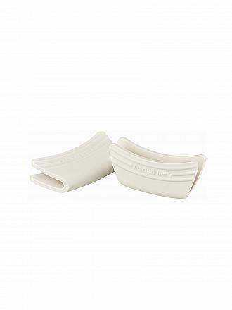 LE CREUSET | Protezione per manico pentola, set da 2, Meringue
