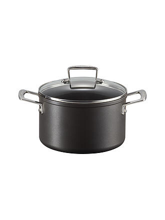 LE CREUSET | Casseruola antiaderente in alluminio con coperchio 20 cm/3,8 l Nero