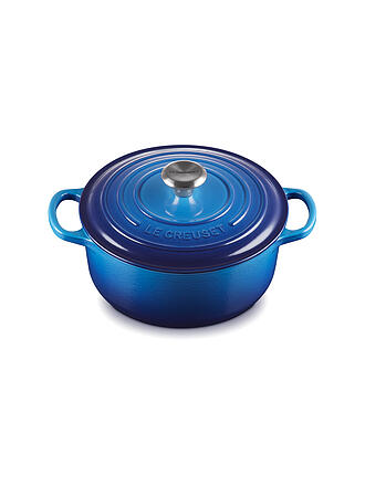 LE CREUSET | Cocotte rotonda 20 cm/2,4 l SIGNATURE Azure