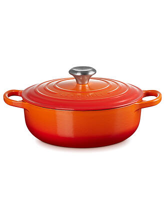LE CREUSET | Sauteuse SIGNATURE 24cm Rosso Forno