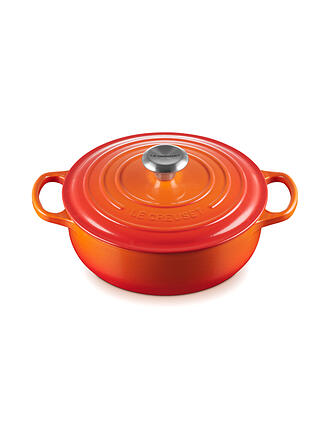 LE CREUSET | Sauteuse SIGNATURE 24cm Rosso Forno