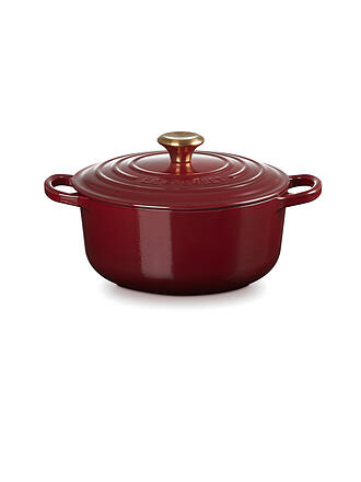 LE CREUSET | Cocotte rotonda SIGNATURE 20cm/2,4l Garnet