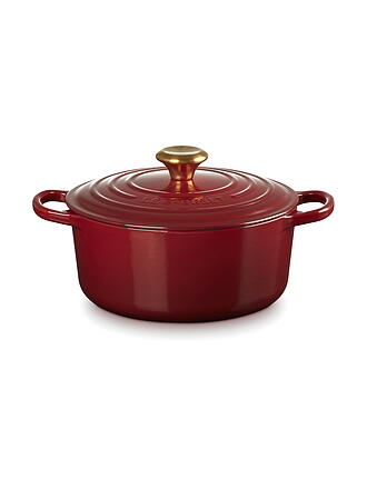 LE CREUSET | Cocotte rotonda SIGNATURE 24cm/4,2l Garnet