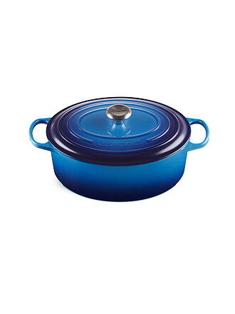 LE CREUSET | Cocotte ovale SIGNATURE 31cm 6,3l Azure