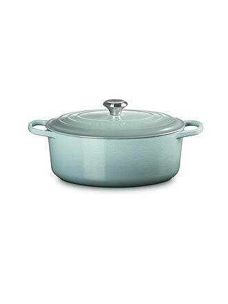 LE CREUSET | Bräter ovale SIGNATURE 31cm 6,3l Sea Salt